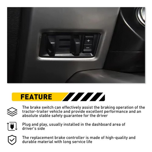 For F-150 Ford 2015-2020 In-Dash Trailer Brake Controller Module JL3Z2C006AA, - Picture 4 of 7