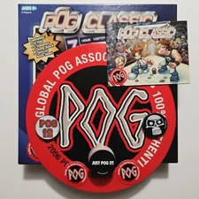 POG Classic 2006 24 POGS, 2 Slammers, Game Board, Rule Book - COMPLETE NEAR MINT
