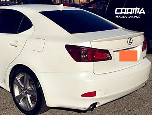 Unpainted Lexus IS250 IS350 2nd Sedan 4D OE Trunk Spoiler 2012 IS F Sport - Picture 3 of 4