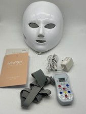NEWKEY Blue Light Therapy Mask for Face Acne,LED Face Mask Light Therapy