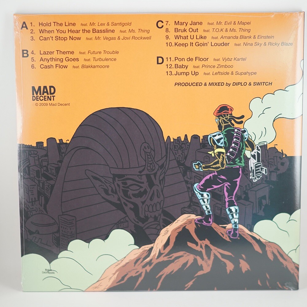 Major Lazer Guns Don't Kill People Lazers Do Limited Edition 2xLP