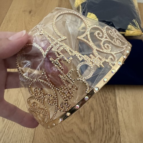 ARRIBAS BROTHERS DISNEY WORLD 50TH ANNIVERSARY PRINCESS TIARA CROWN WITH PILLOW - Picture 4 of 10