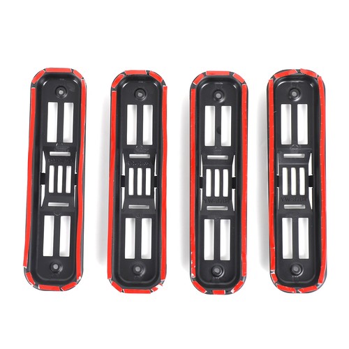 ABS Glossy Black Side Turn Signal Cover Accessories Trim For Hummer H2 2003-2009 - Picture 14 of 15