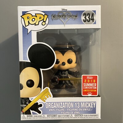 FUNKO POP ディズニー　キングダムハーツ　ミッキー　レア　334番 Funko Pop! Disney Organization 13 Mickey #334 Collectible