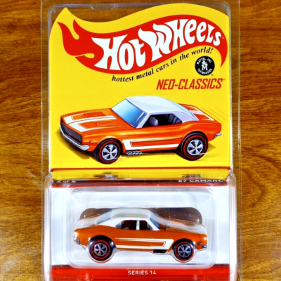 Hot Wheels RLC Neo-Classics '67 Camaro 6641/7500 Orange Redline