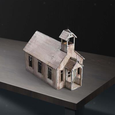 1/72 Battlefield Support Building Collection 3D Puzzles Architektur Szene Modell