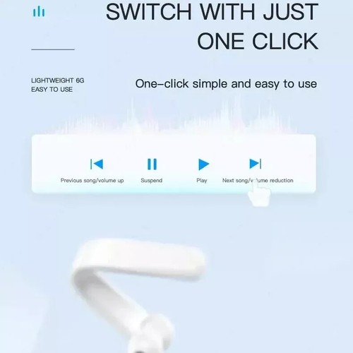 YX18 Bluetooth Ear Hook Headset Wireless Earphones Stereo Headphones - Picture 6 of 28