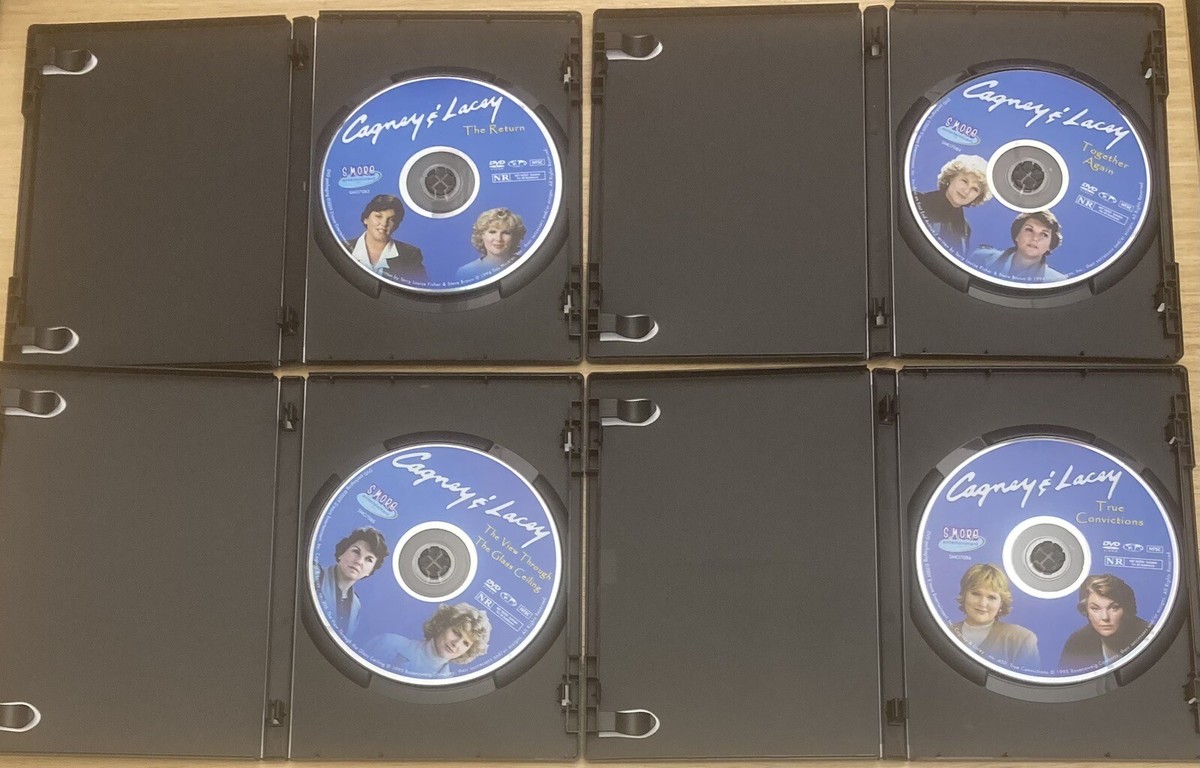 Cagney & Lacey The Menopause Years DVD 4 Disc Set Sharon Gless