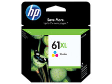 HP 61XL High Yield Tri-color Original Ink Cartridge Exp Date 05/2026