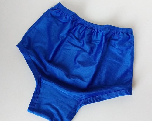 Bragas de netball azul real sedoso alegre deportes escolares bragas gimnasio calzoncillos M - Imagen 7 de 8