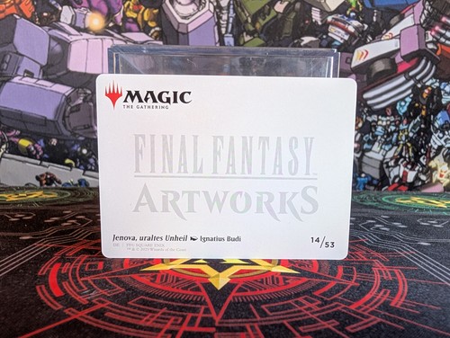 Jenova, antiguo Unheil 14/53 Magic The Gathering Final Fantasy obras de arte ✅ - Imagen 2 de 2