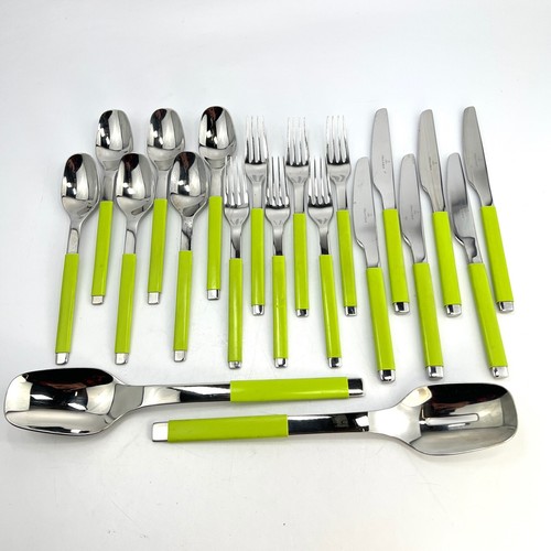 Villeroy & Boch S+ posate 20 pezzi coltello verde chiaro forchetta cucchiaio posate per insalata - Foto 3 di 17