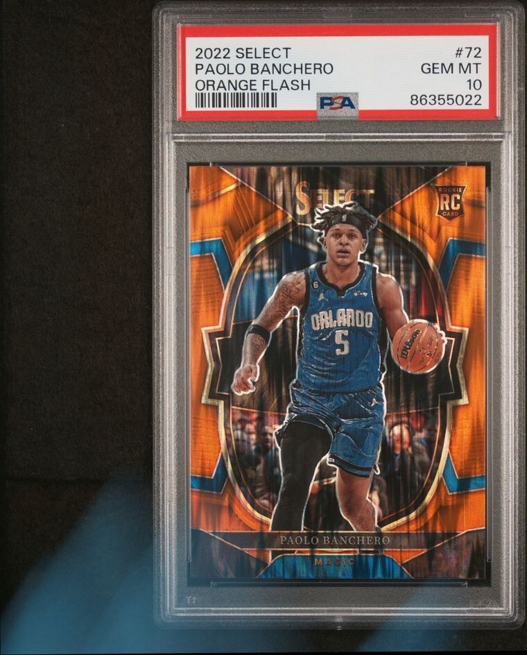 Rookie Magic 2022 Select Orange Flash Paolo Banchero RC Rookie Magic #72 PSA 10 | eBay