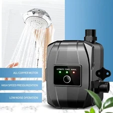US 110V150W Permanent Magnet Silent Fully Automatic Portable Shower Booster Pump