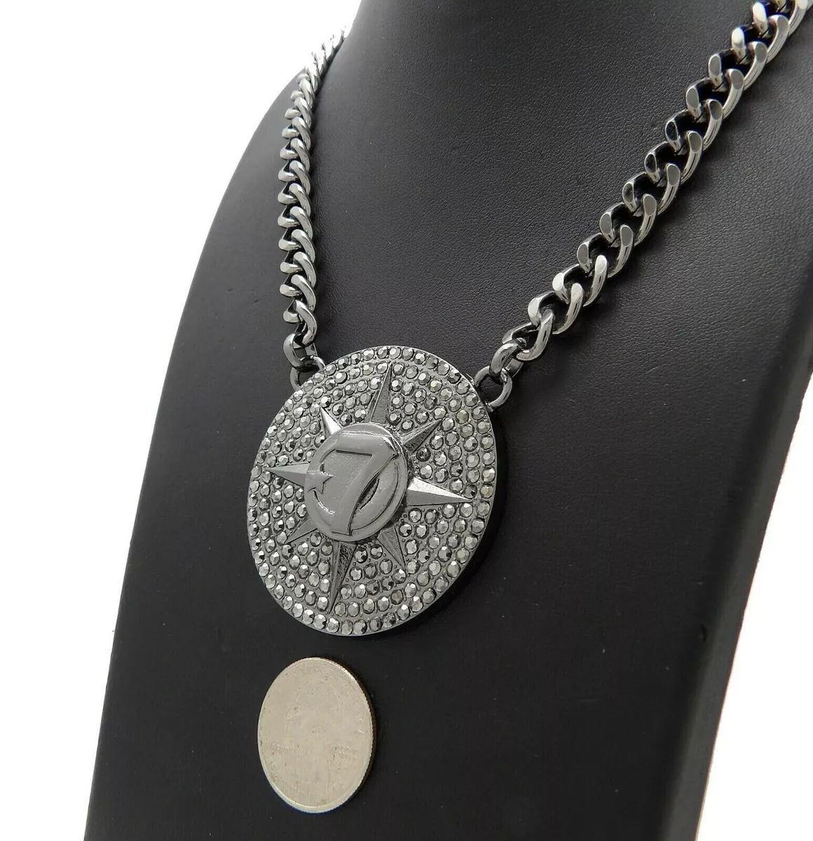 Black iced chain deals