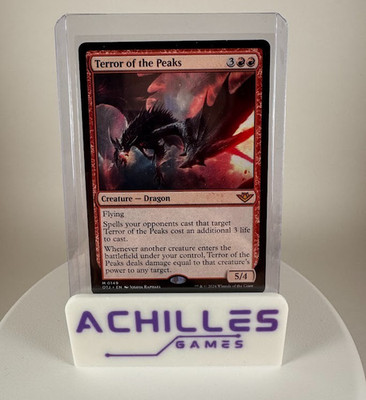 Magic: The Gathering Terror of the Peaks (149 Mythic Dragon OTJ Regular Eng