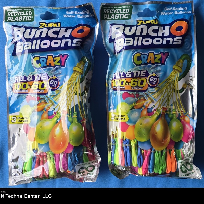 Zuru Bunch O Balloons Rapid-Filling Self-Sealing Water Balloons, 2 Packs