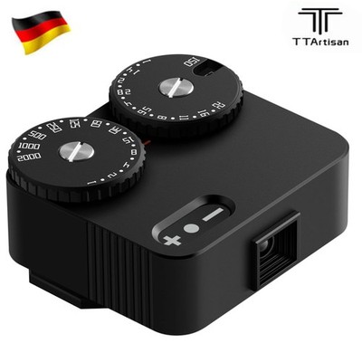DE TTArtisan Light Meter II Kaltschuh-DSLR-Filmkamera-Lichtmesser (Schwarz)