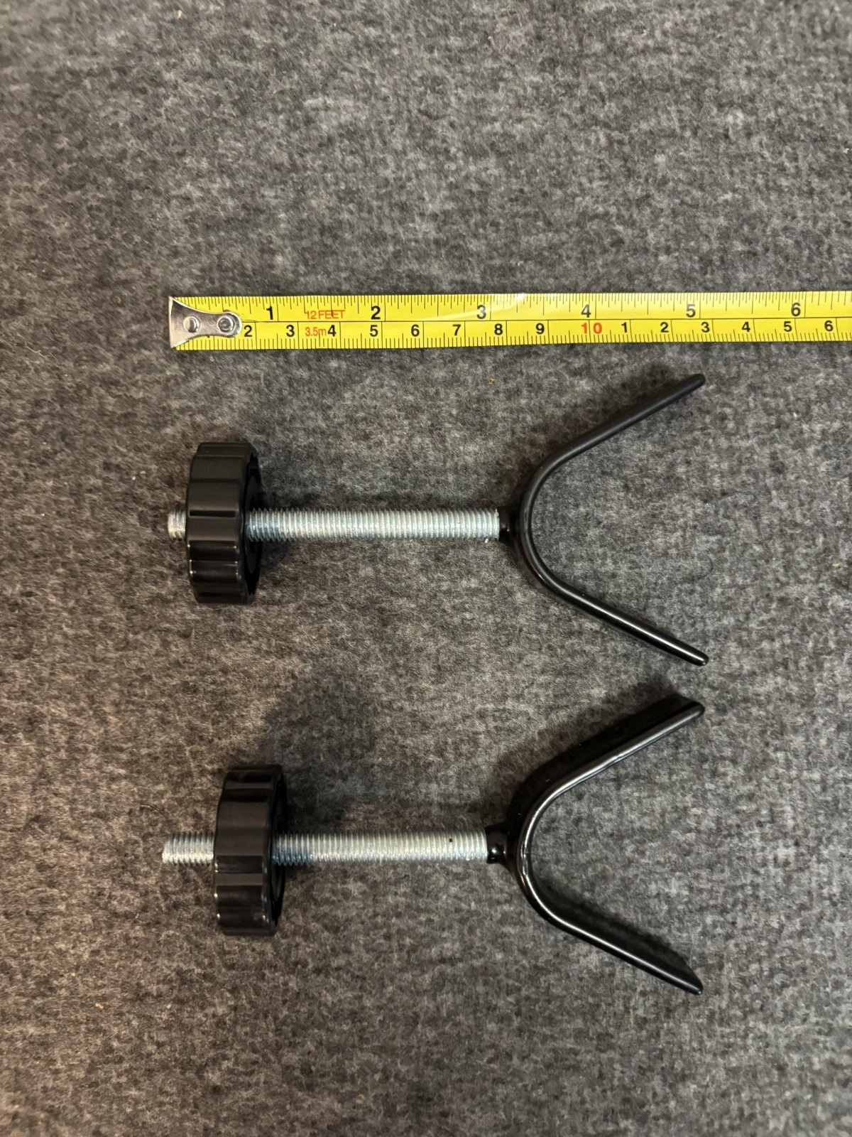 Y-threaded Spindle rods for pressure mounted gates M8 - 8MM