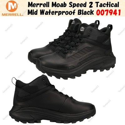 Merrell Moab Speed 2 Tactical Mid Waterproof Black 007941 Herren Gr.