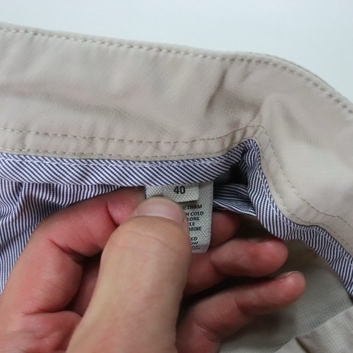 Duck Head Khaki Chino Preppy Shorts Stretch Flex Performance Spandex Sz 40 - Picture 4 of 11