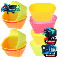 MuffinföRmchen Silikon Wiederverwendbar FüR Cupcakes BackzubehöR 12 StüCk