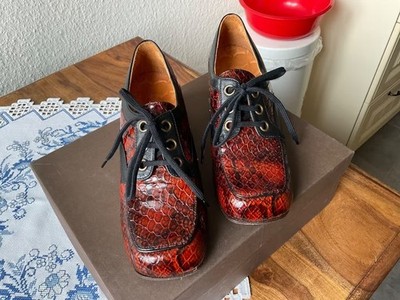 EXTRAVAGANTER CHIE MIHARA PUMPS SCHNÜRPUMPS HALBSCHUH - GR. 36 - NEUWERTIG 