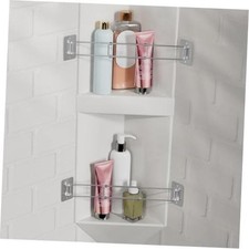 RV Shower Corner Storage Bar, 7.9-13.7 inches RV Bathroom Travel 2 Pack