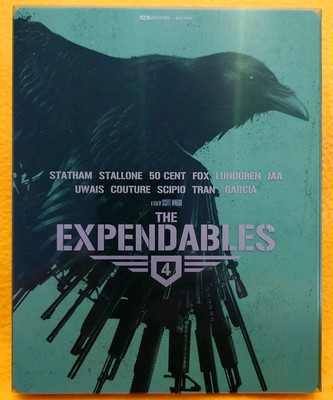The Expendables 4 (Statham,Stallone) 4K Ultra HD + Blu-ray Steelbook