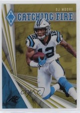 2019 Panini Phoenix Catching Fire Yellow 47/75 DJ Moore #26 0wg1
