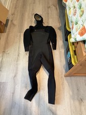 Patagonia Men s Size LS Red R Wetsuit Chest Zip Hooded 5/4