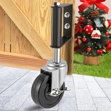 Heavy Duty Gate Caster Spring Loaded Gate Wheel Swivel Caster Wheels Wooden Gate