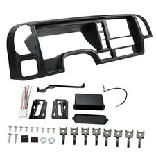 Double Din Dash Panel Compatible With 1995-2002 Gmc Sierra Chevy Silverado