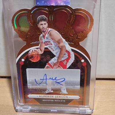 Panini 2022-23 Crown Royale Crown Autographs Alperen Sengun CA-ASG Auto 69 /99