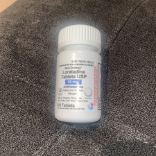 Loratadine 10mg Non-Drowsy Allergy Relief 100 tabs Granules Pharmaceuticals