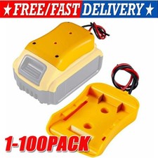 Power Connector DIY Battery Adapter Holder Dock For DeWalt 18V/20V Max Battery