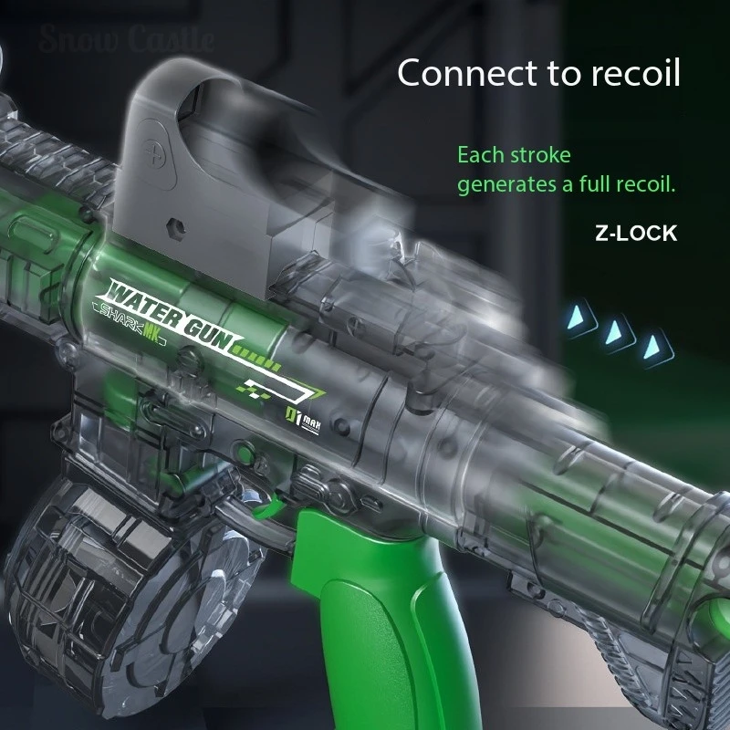 Electric M416 Water Gun | Automatic High-Pressure Toy Rifle for Electric M416 Water Gun | Automatic High-Pressure Toy Rifle for