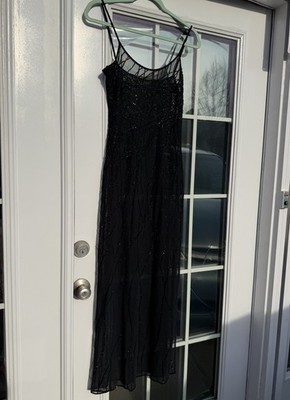 RARE Vintage Escada by Margaretha Ley Beaded Evening Gown 1980s/early 1990s