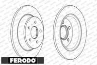 2X Bremsscheibe Ferodo DDF2058C 2 Bremsscheiben Hinterachse Hinten FüR Ford