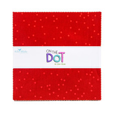 Riley Blake Designs  10-17030-42 On the Dot precut 10 Inch Stacker by Sew Yeah Q