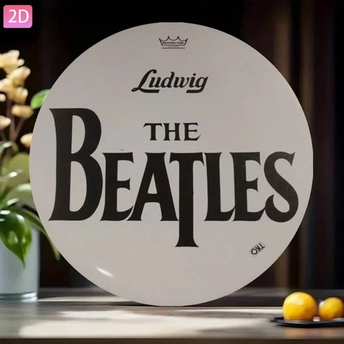 Tin Metal Signs Home Décor 8x8 Beatles Retro Wall Vintage Aluminum Iconic Music