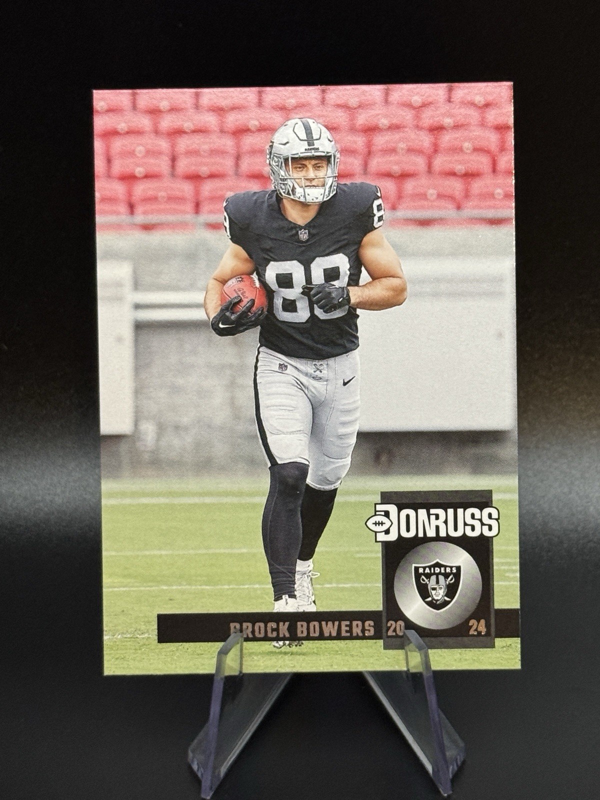 2024 Panini Donruss Brock Bowers #29 1994 Retro Rookie Card Raiders (RC)