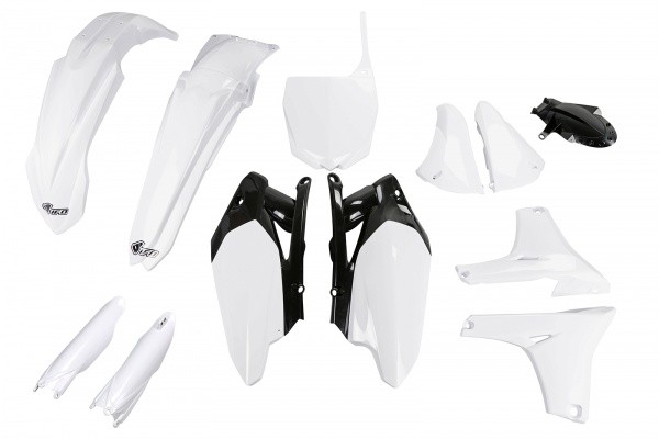 Kunststoff Verkleidung Kit Full Yamaha YZF 450 2011 - 2013 Weiß Ufo Plast-image