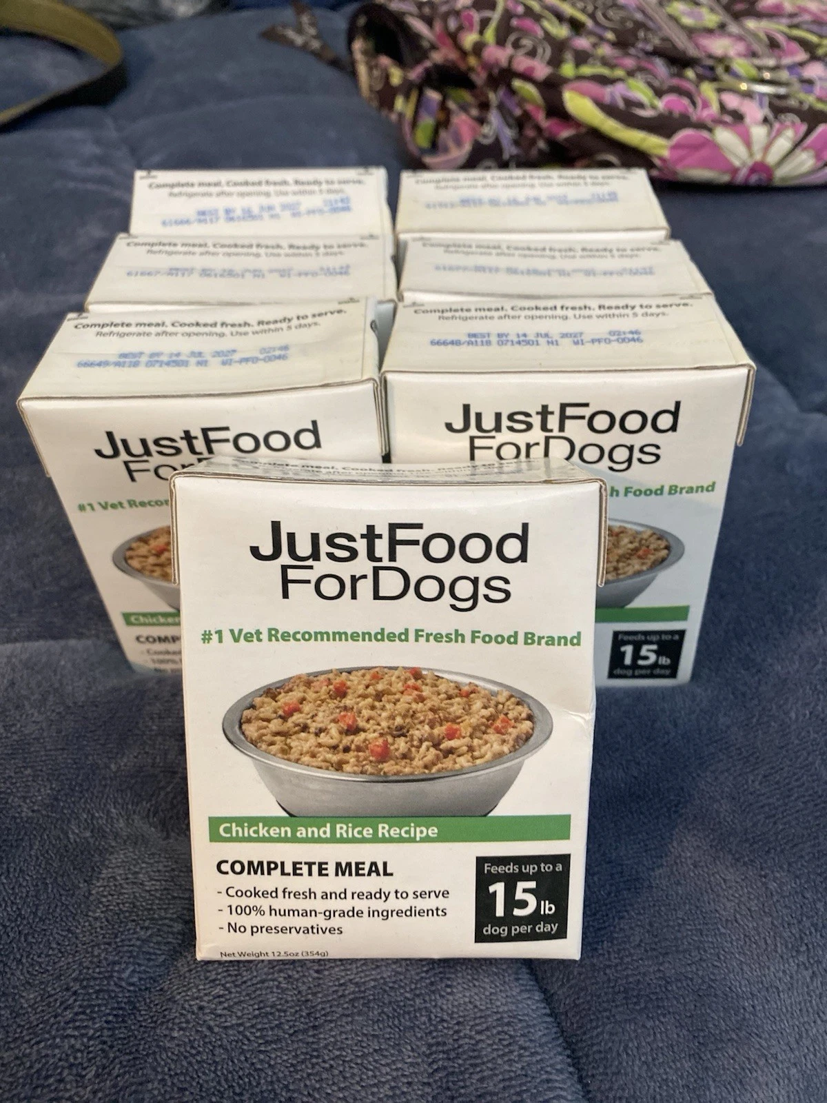 Just Food For Dogs Pantry Fresh Wet Dog Food, 12.5 oz Chicken & Rice - Ex: 2027
Opens in a new windo