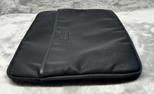 Housse pour ordinateur portable Levenger noire rembourrée homme femme 14 pouces nylon travail entreprise - Photo 3/13