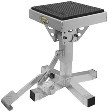 Motorsport Products P-12 Adjustable Lift Stand GREY Motorcycle Dirtbike 92-4001