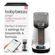 Baby Brezza Smart Baby Bottle Warmer, Breastmilk Warmer  Defroster   Free A...