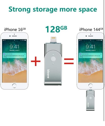 128GB iPhone iPad Flash Drive USB 3.0 Speicher Memory Stick Externer Speicher IOS - Bild 3 von 8