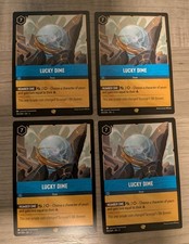 Lucky Dime 165/204 Into the Inklands Non Foil 4 Card Playset