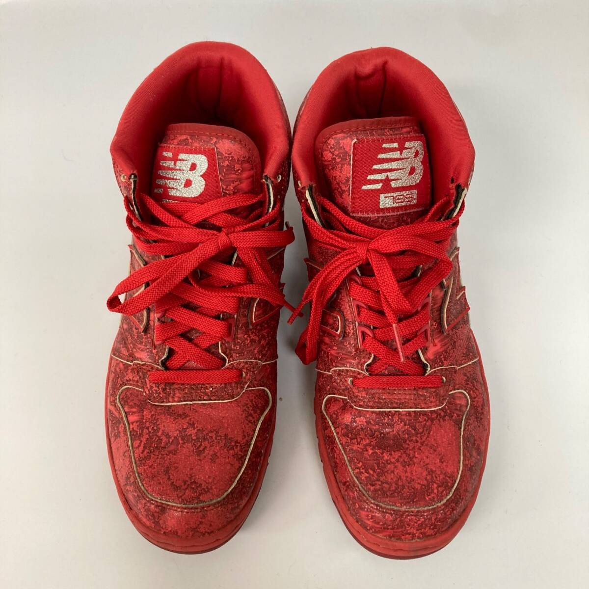 New Balance New Balance Sneakers Basketball Shoes High Cut Sports Shoes Red Me